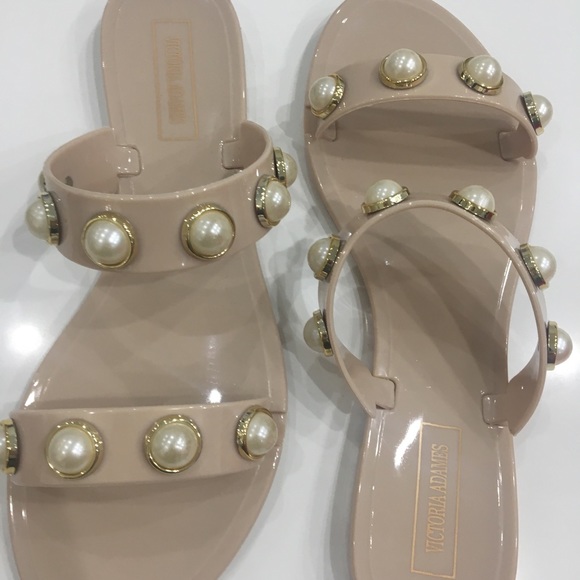 Nude pearl sandal - Picture 5 of 5
